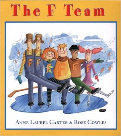 Book Cover The F Team Anne Laurel Carter Author